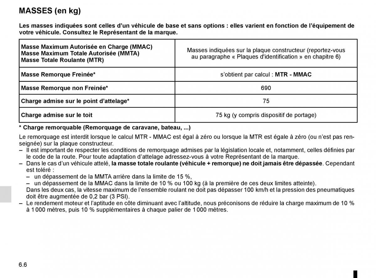 Renault Kadjar owners manual manuel du proprietaire / page 278