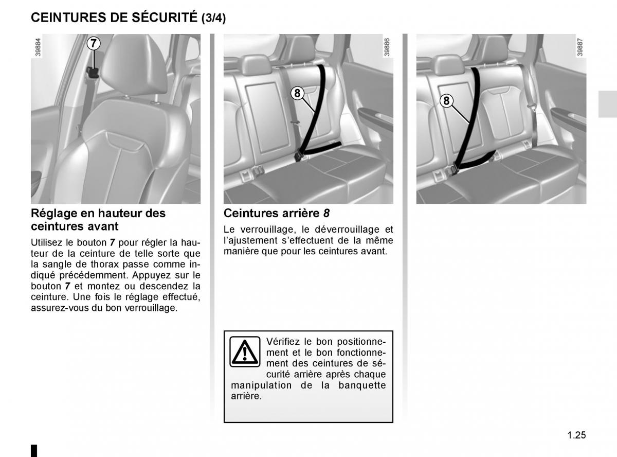 Renault Kadjar owners manual manuel du proprietaire / page 31