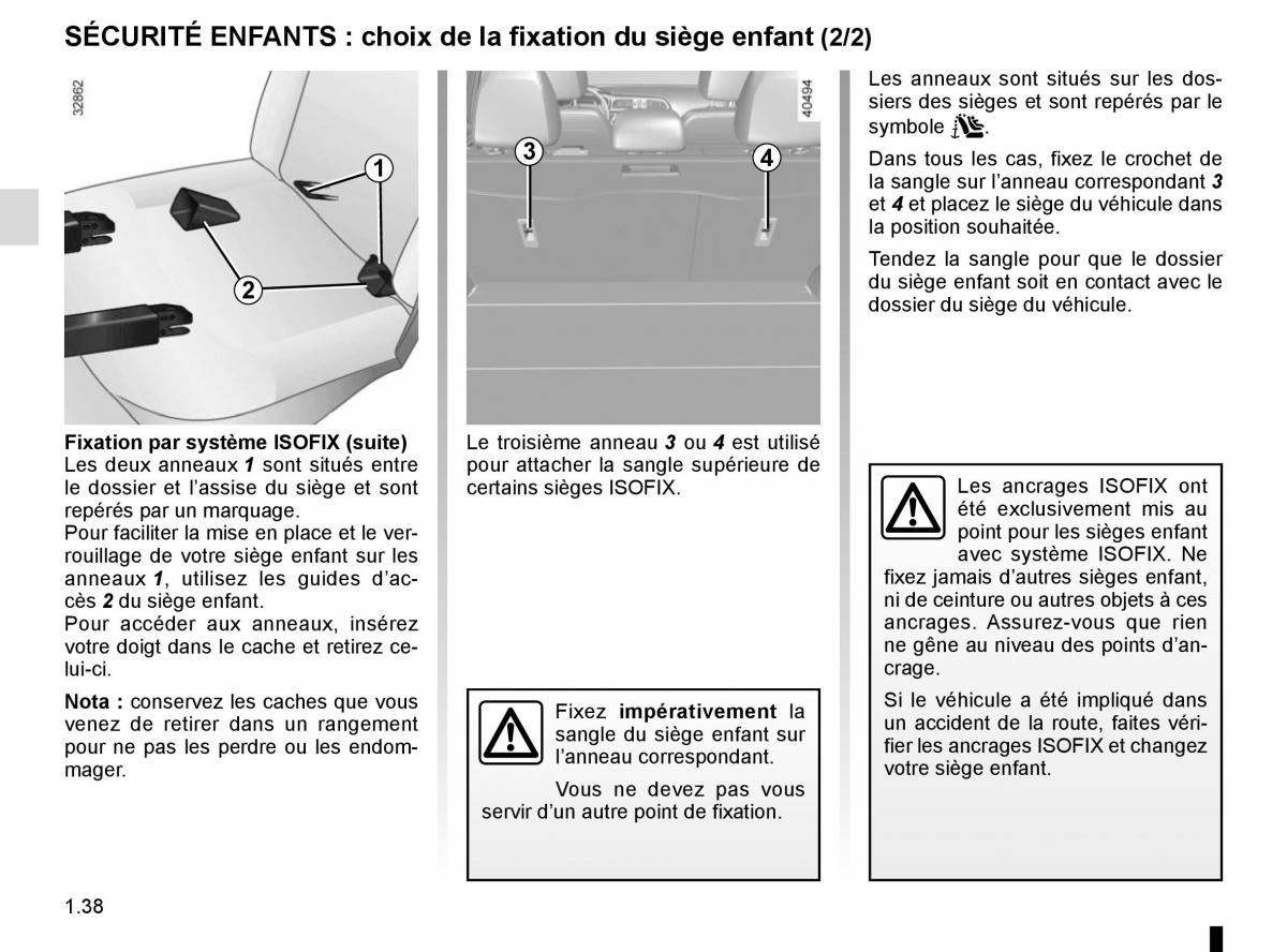 Renault Kadjar owners manual manuel du proprietaire / page 44