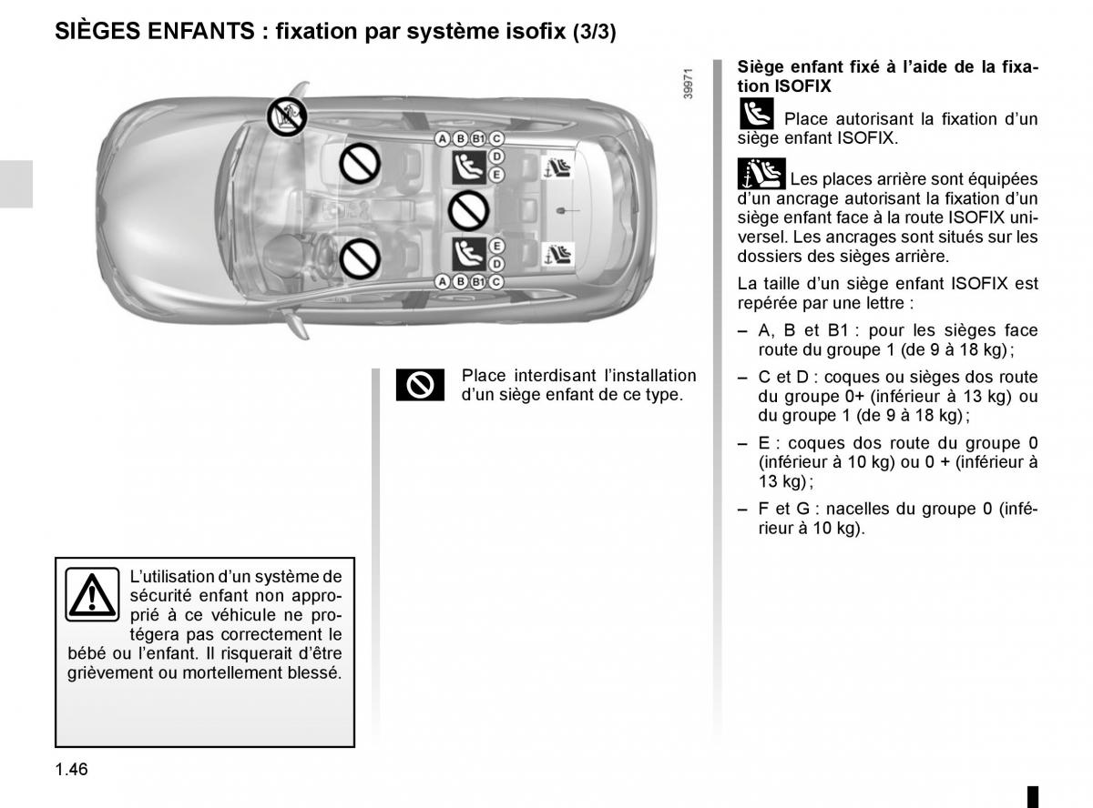 Renault Kadjar owners manual manuel du proprietaire / page 52