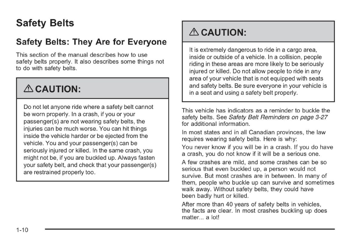 Saab 9 7X owners manual / page 65