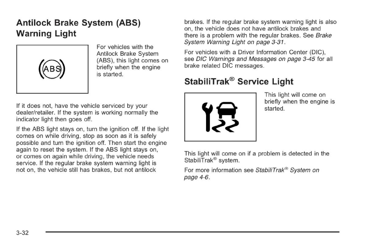 Saab 9 7X owners manual / page 69