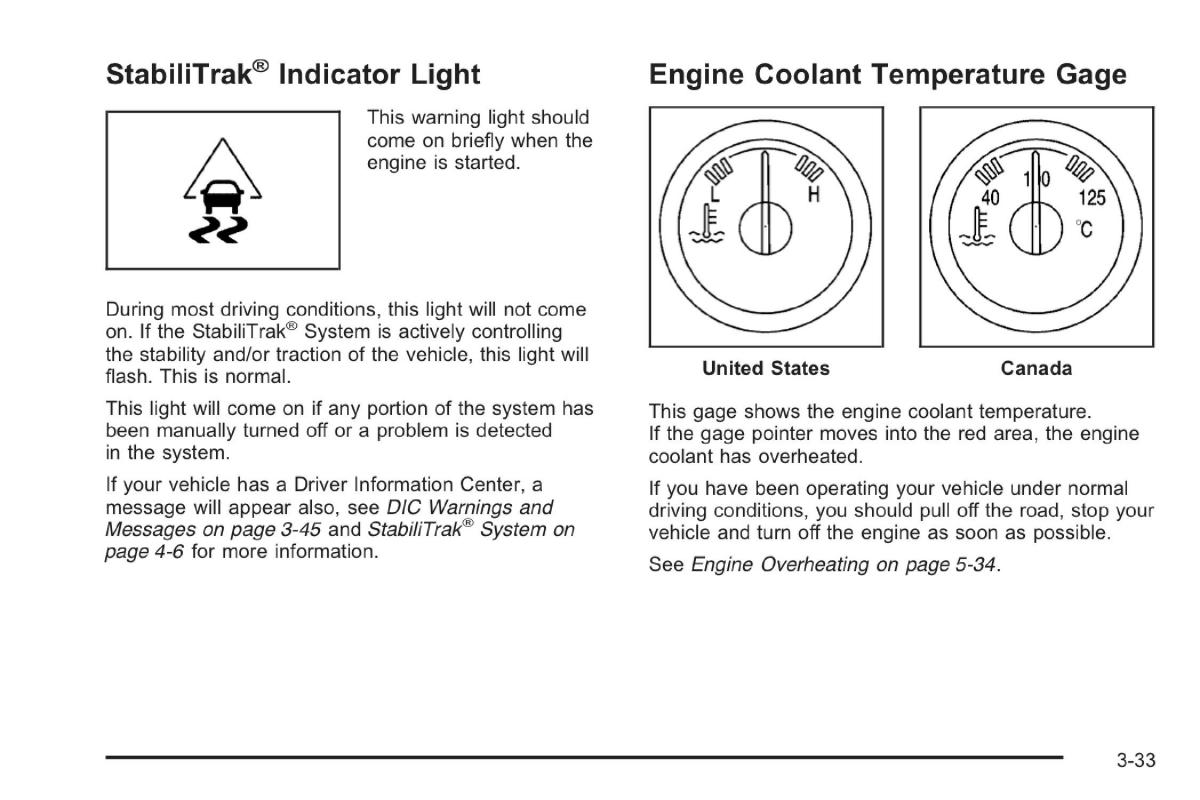 Saab 9 7X owners manual / page 70