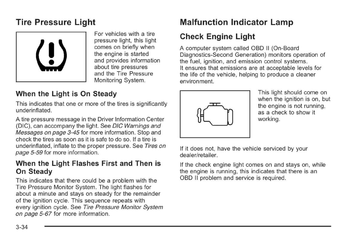 Saab 9 7X owners manual / page 71