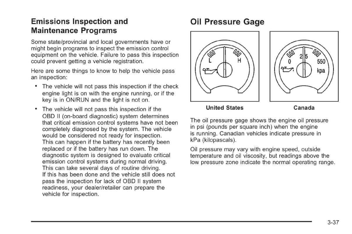 Saab 9 7X owners manual / page 74