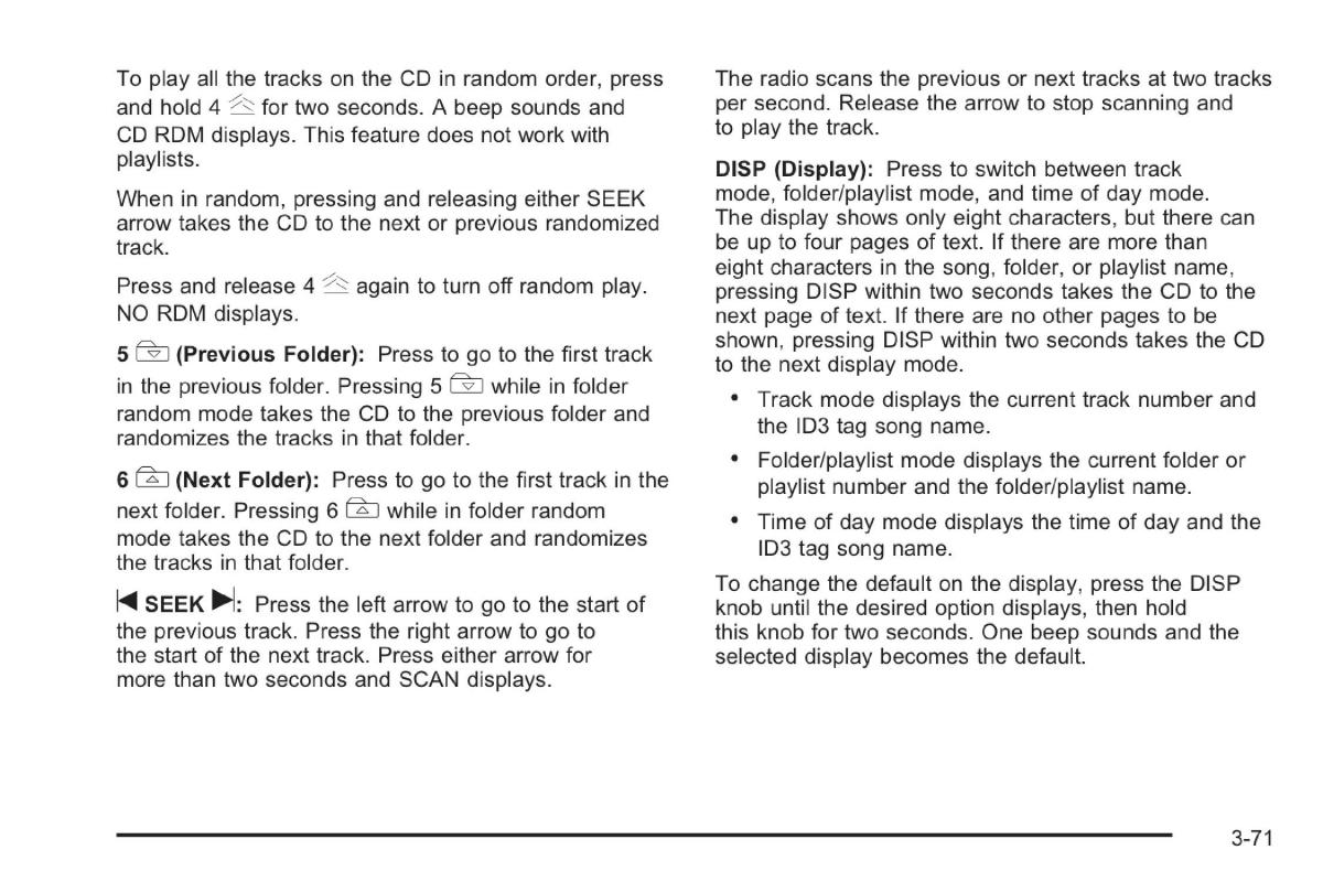 Saab 9 7X owners manual / page 112