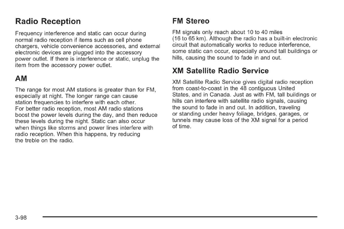 Saab 9 7X owners manual / page 141