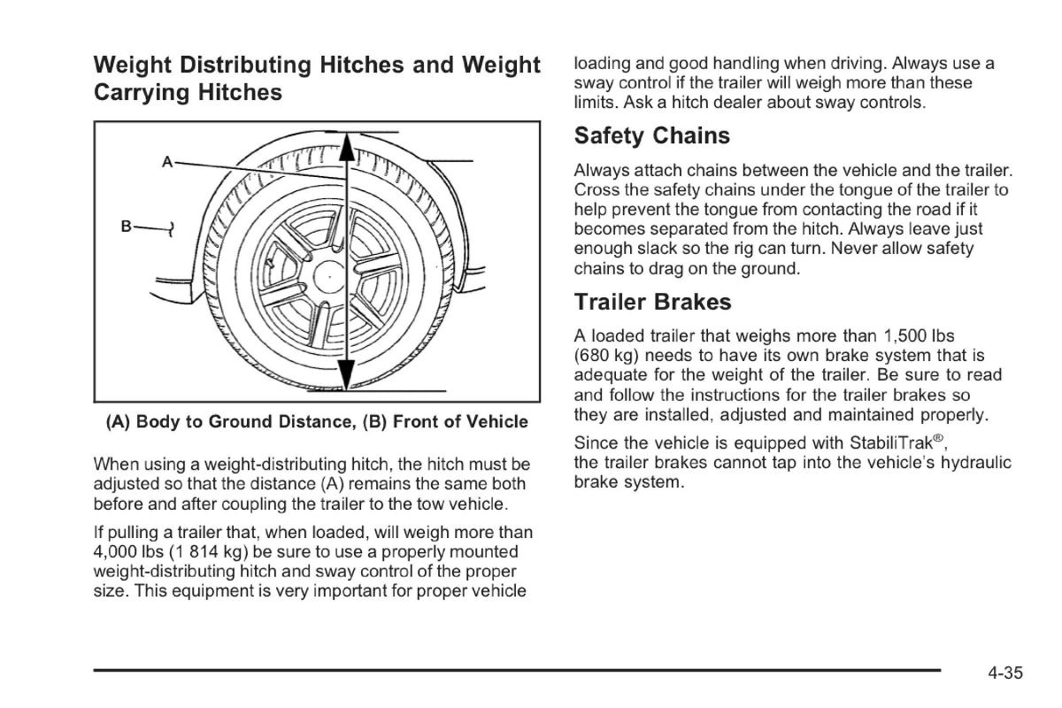 Saab 9 7X owners manual / page 182