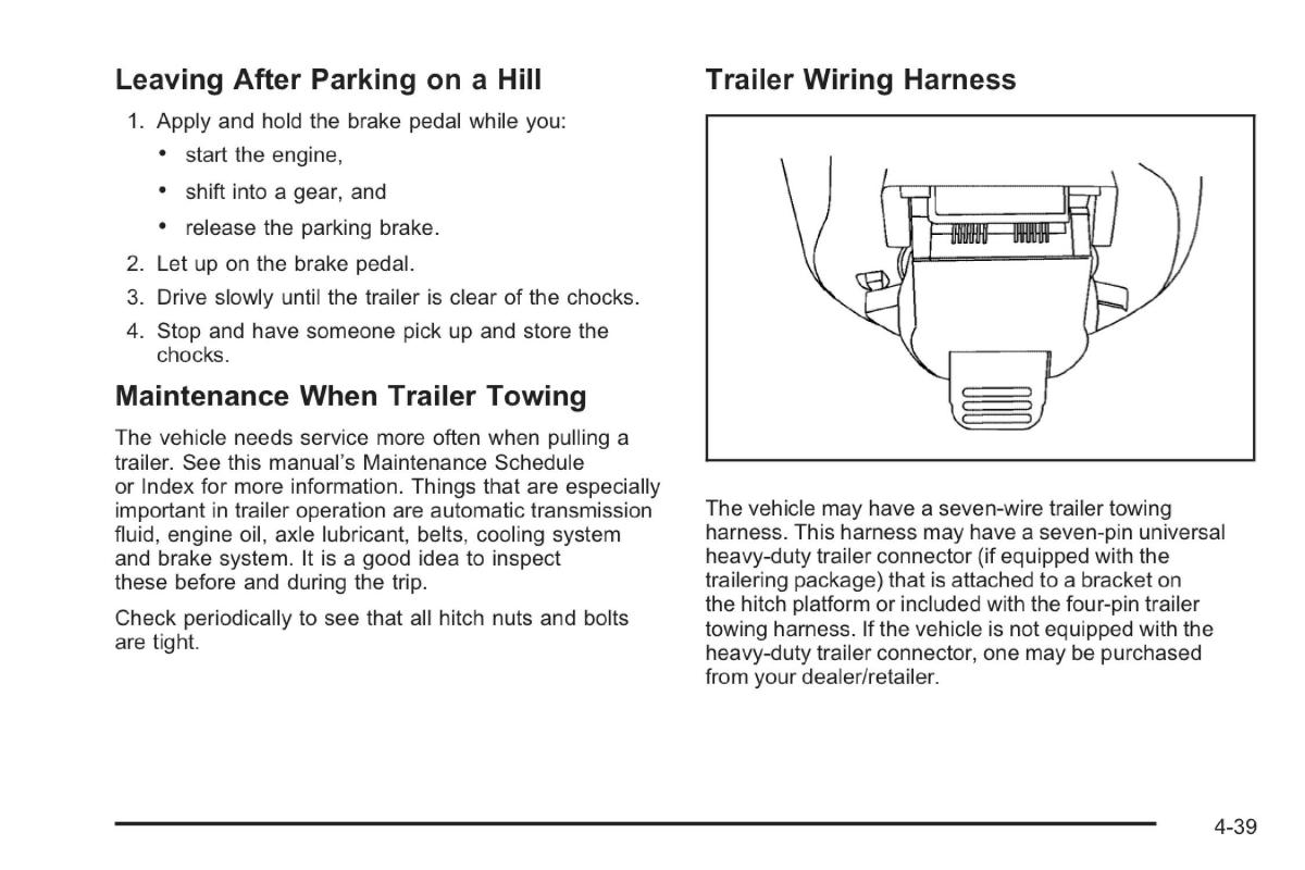 Saab 9 7X owners manual / page 187