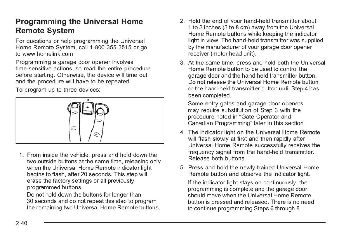 Saab 9 7X owners manual / page 25