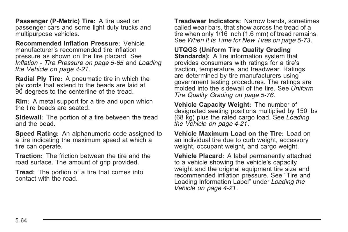 Saab 9 7X owners manual / page 258