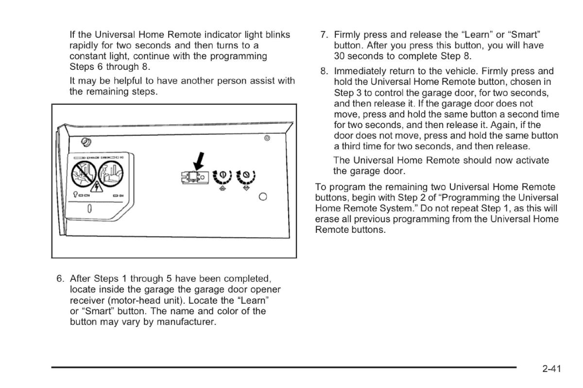 Saab 9 7X owners manual / page 26