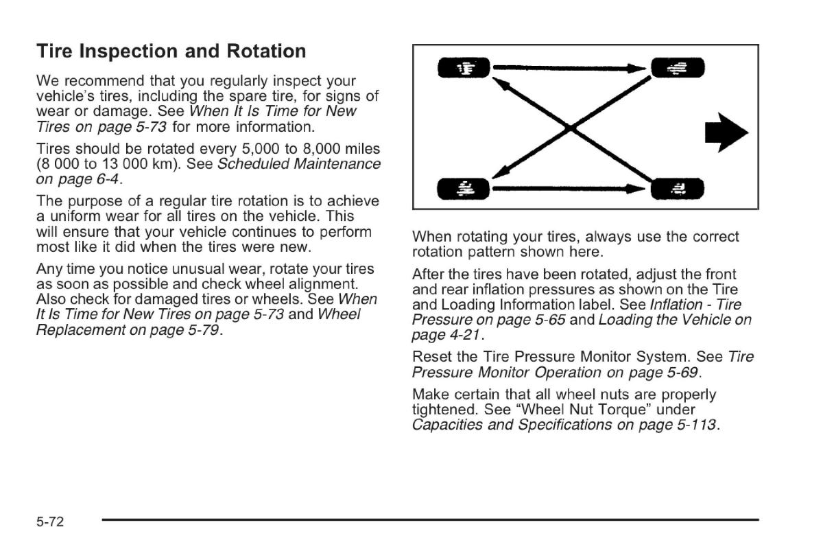 Saab 9 7X owners manual / page 267