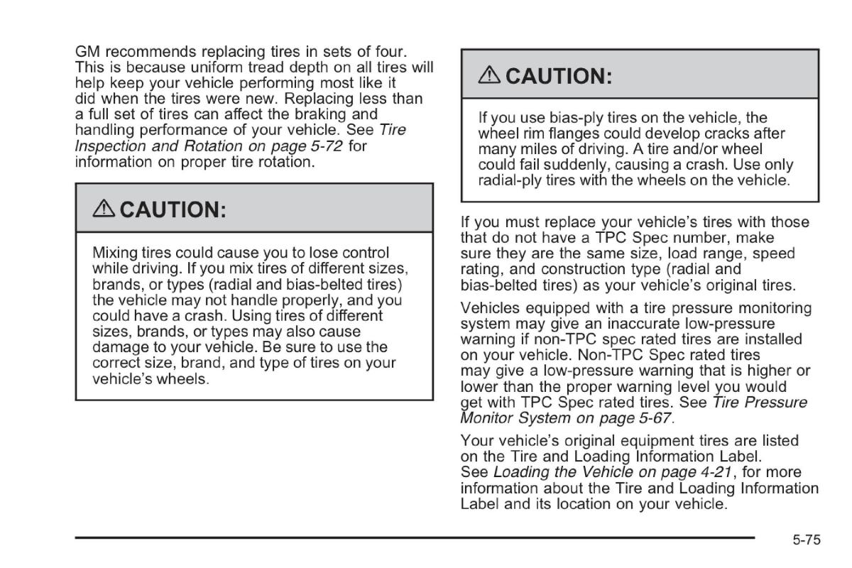 Saab 9 7X owners manual / page 270