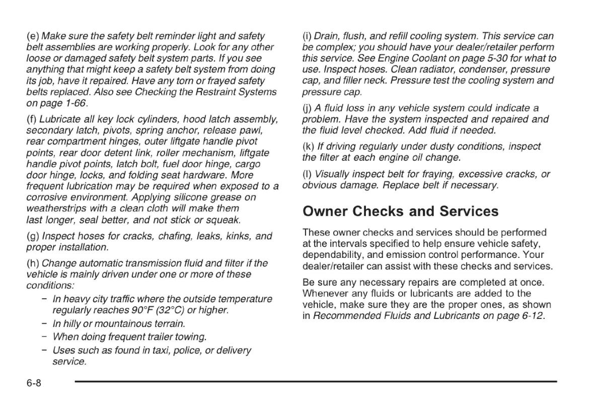 Saab 9 7X owners manual / page 322