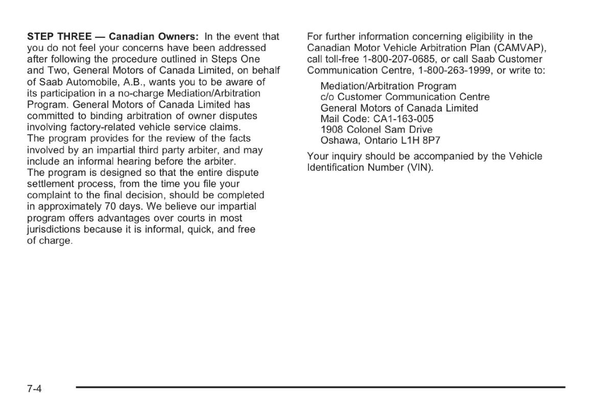 Saab 9 7X owners manual / page 337