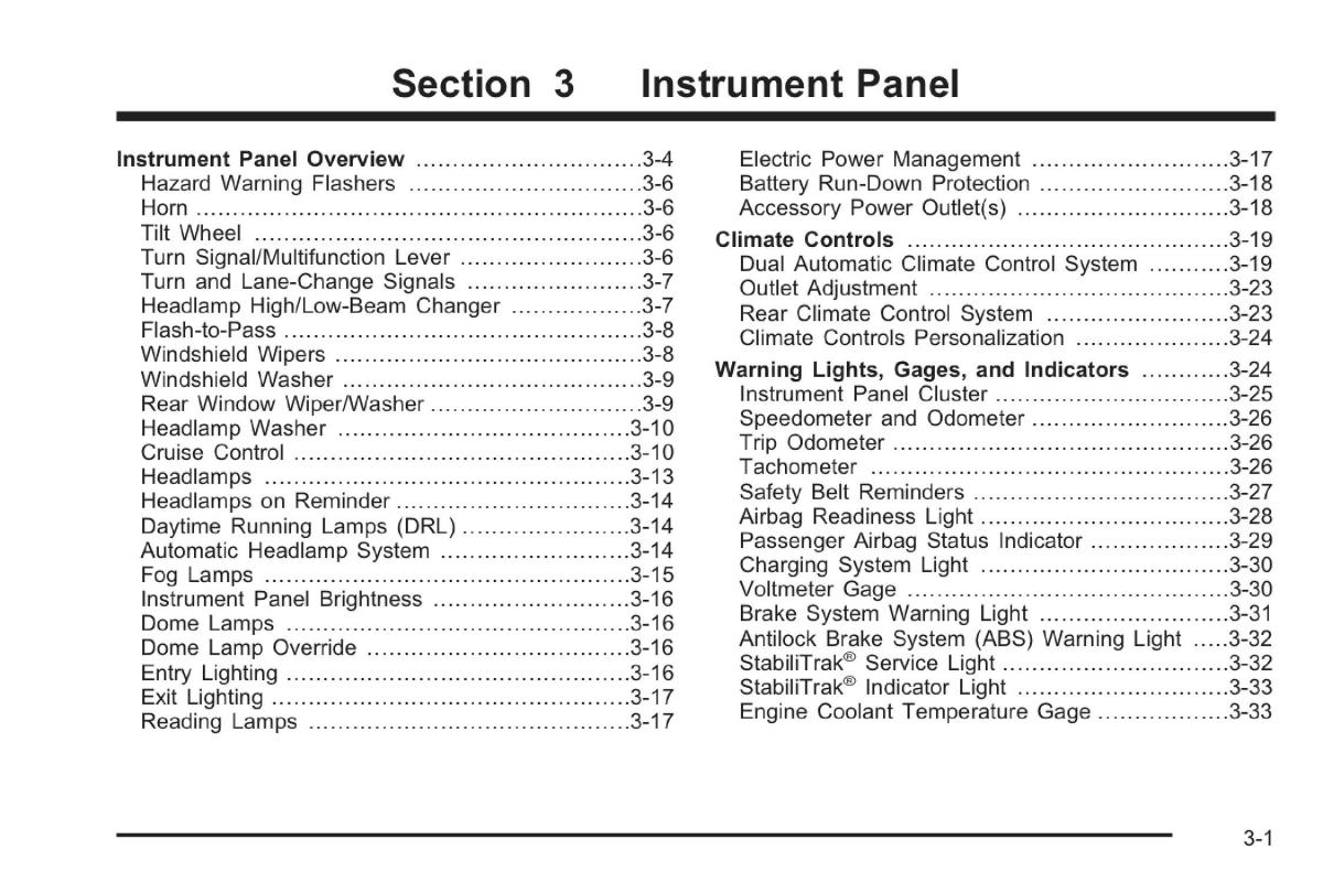 Saab 9 7X owners manual / page 35