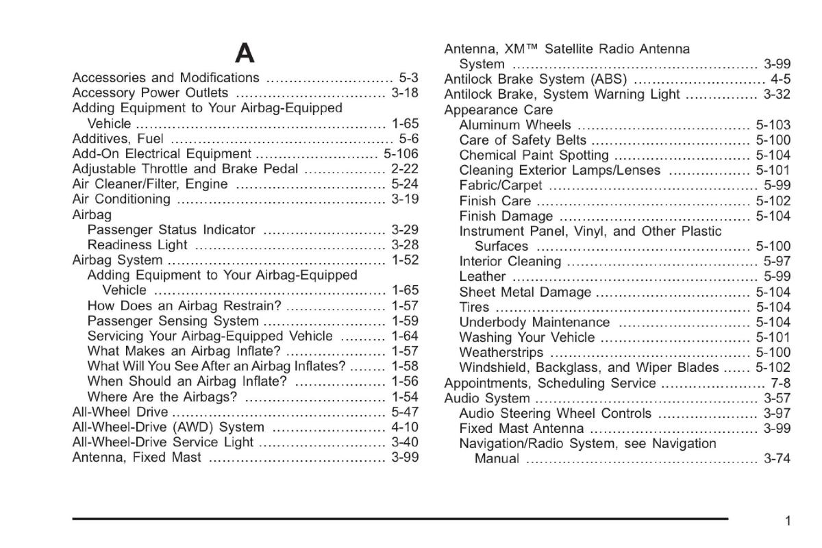 Saab 9 7X owners manual / page 354