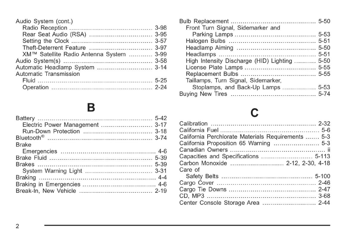 Saab 9 7X owners manual / page 355