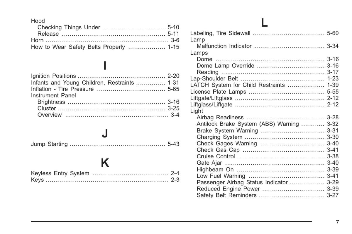 Saab 9 7X owners manual / page 360