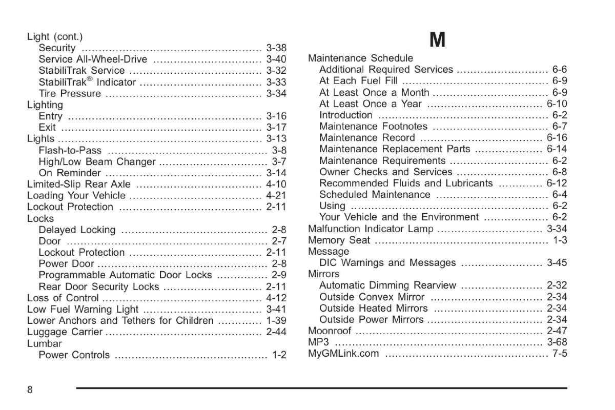 Saab 9 7X owners manual / page 361