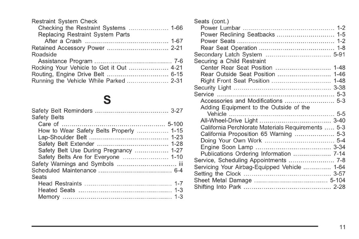 Saab 9 7X owners manual / page 365