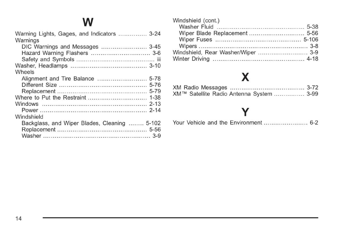 Saab 9 7X owners manual / page 368