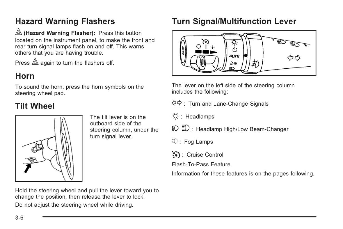 Saab 9 7X owners manual / page 40