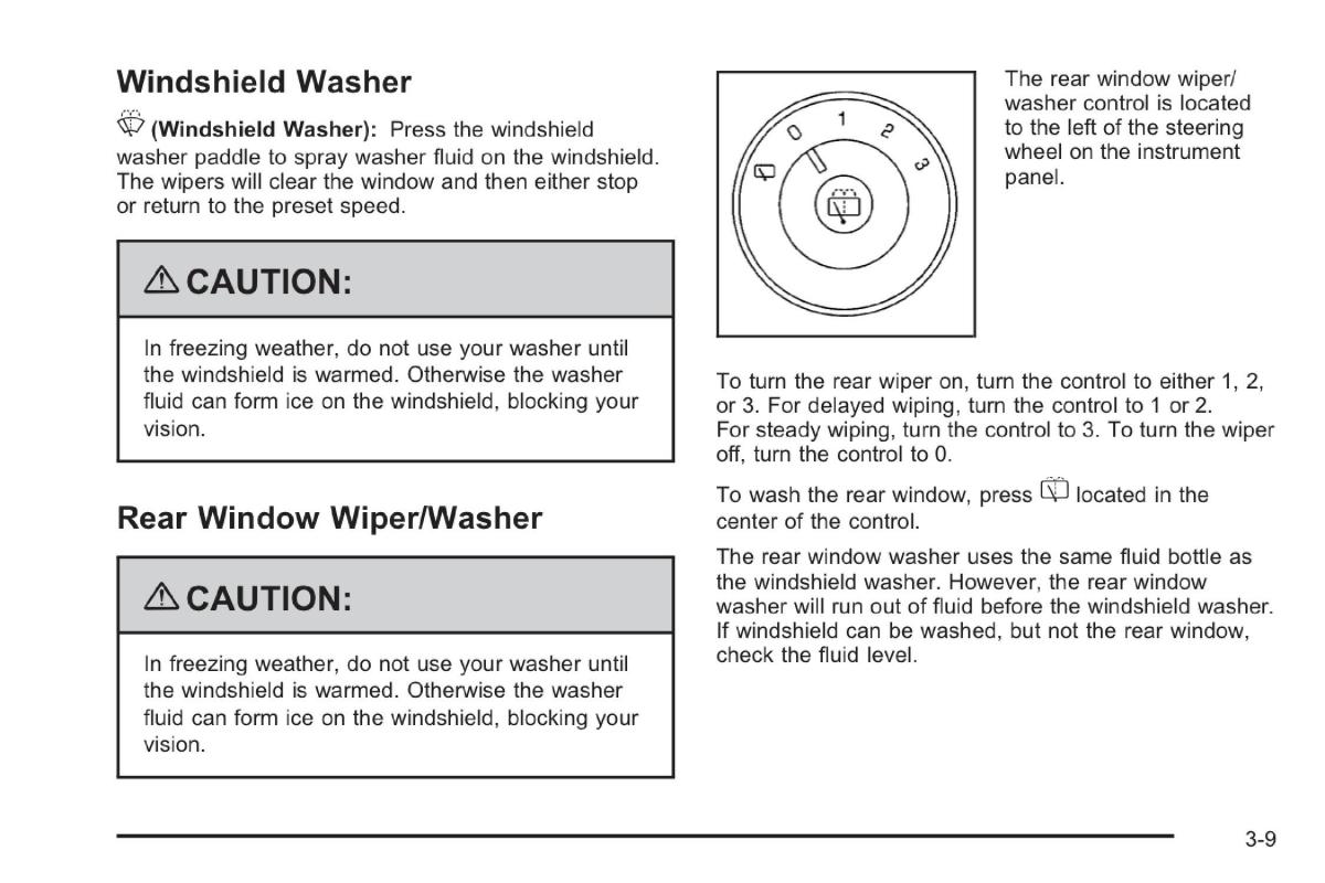 Saab 9 7X owners manual / page 44