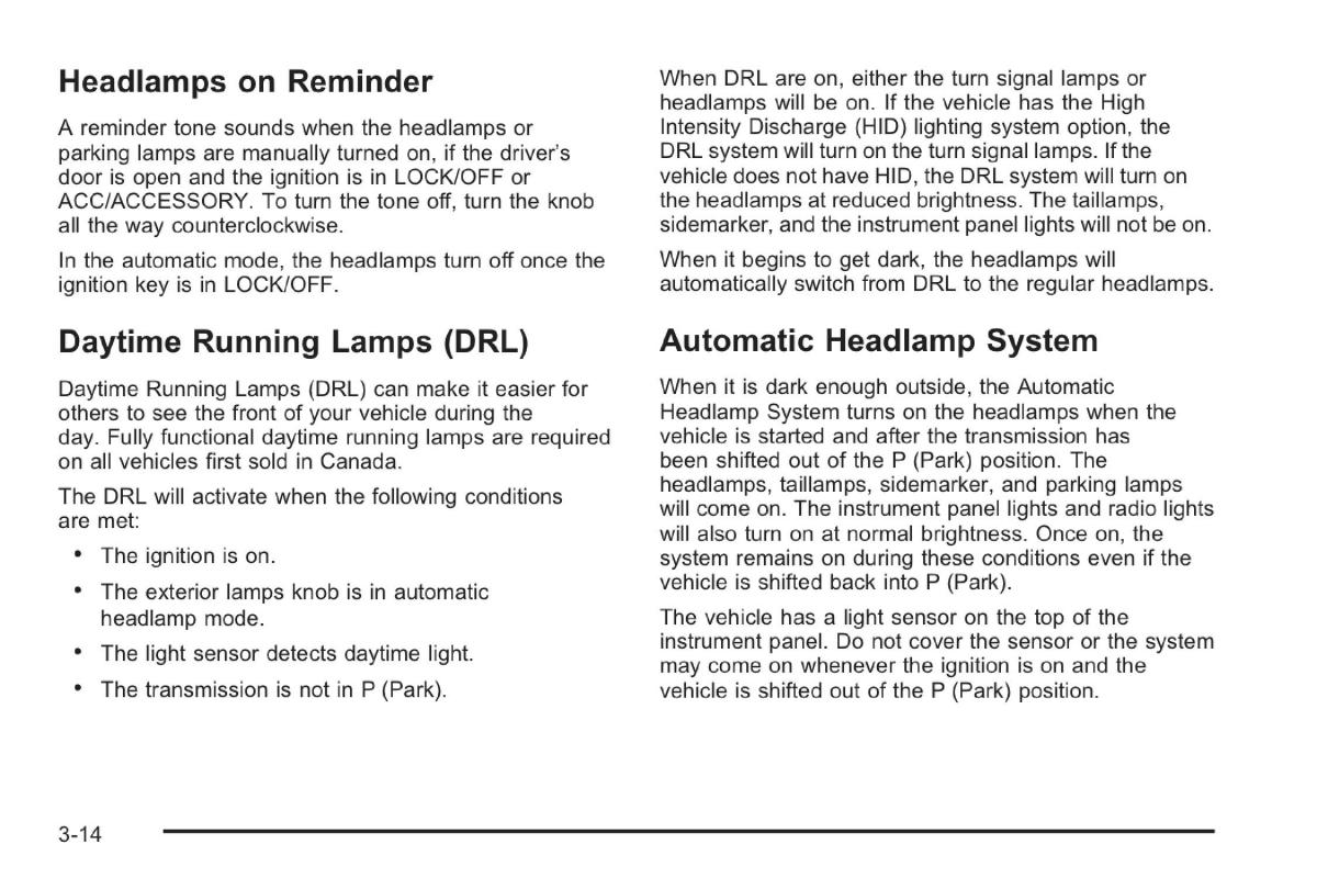 Saab 9 7X owners manual / page 49