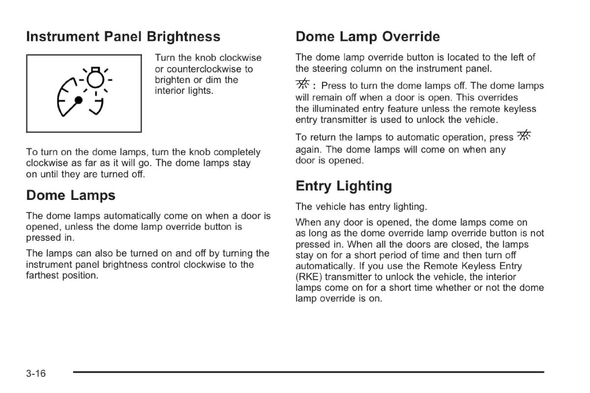 Saab 9 7X owners manual / page 51