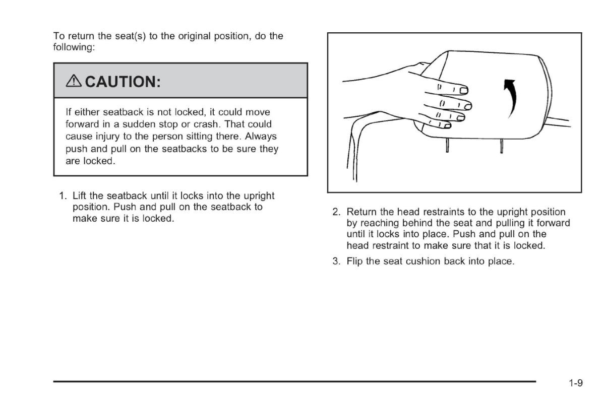 Saab 9 7X owners manual / page 54