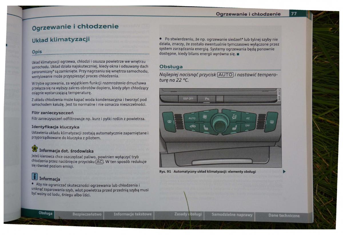 Audi A4 B8 instrukcja obslugi / page 79