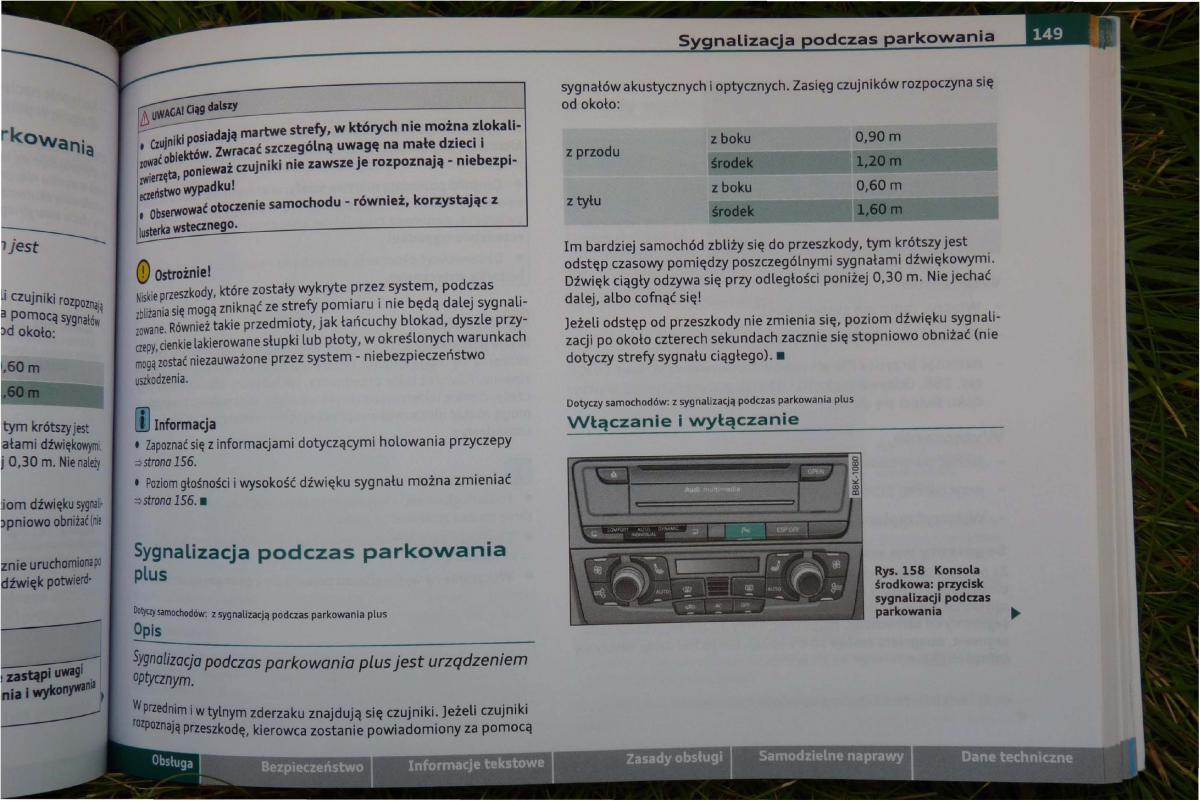 Audi A4 B8 instrukcja obslugi / page 151