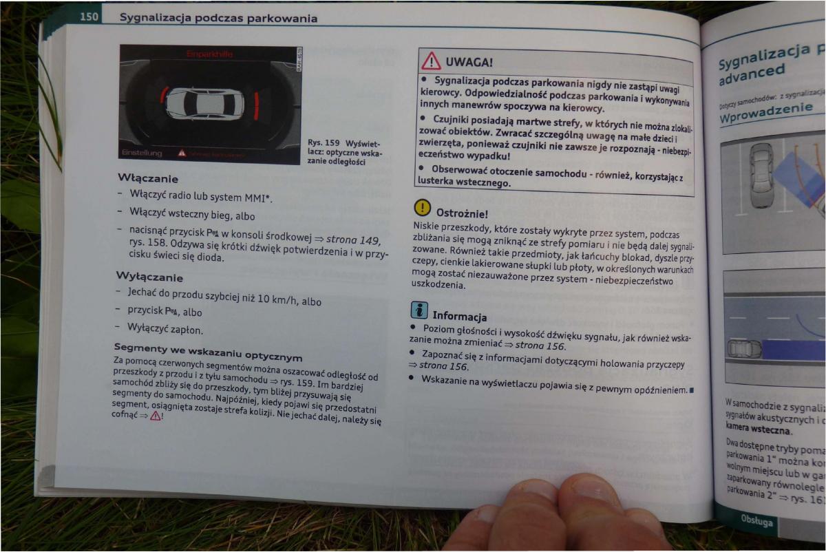 Audi A4 B8 instrukcja obslugi / page 152