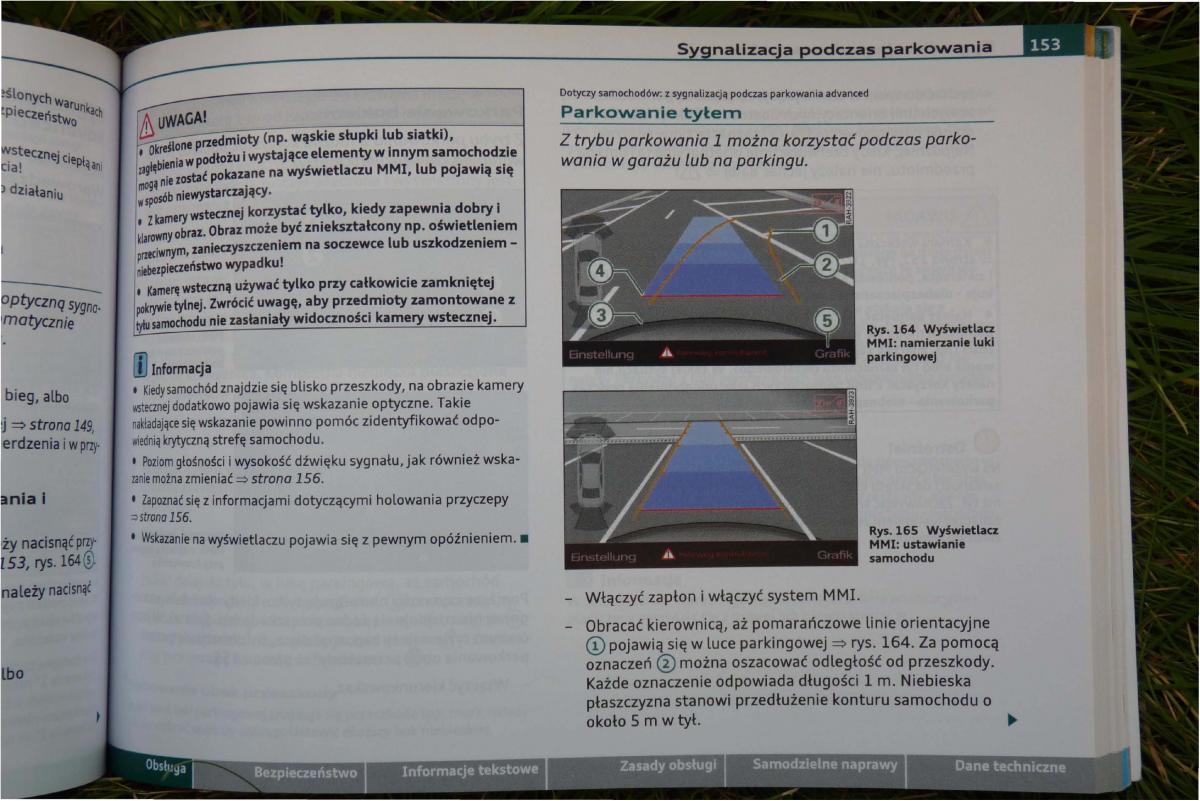 Audi A4 B8 instrukcja obslugi / page 155