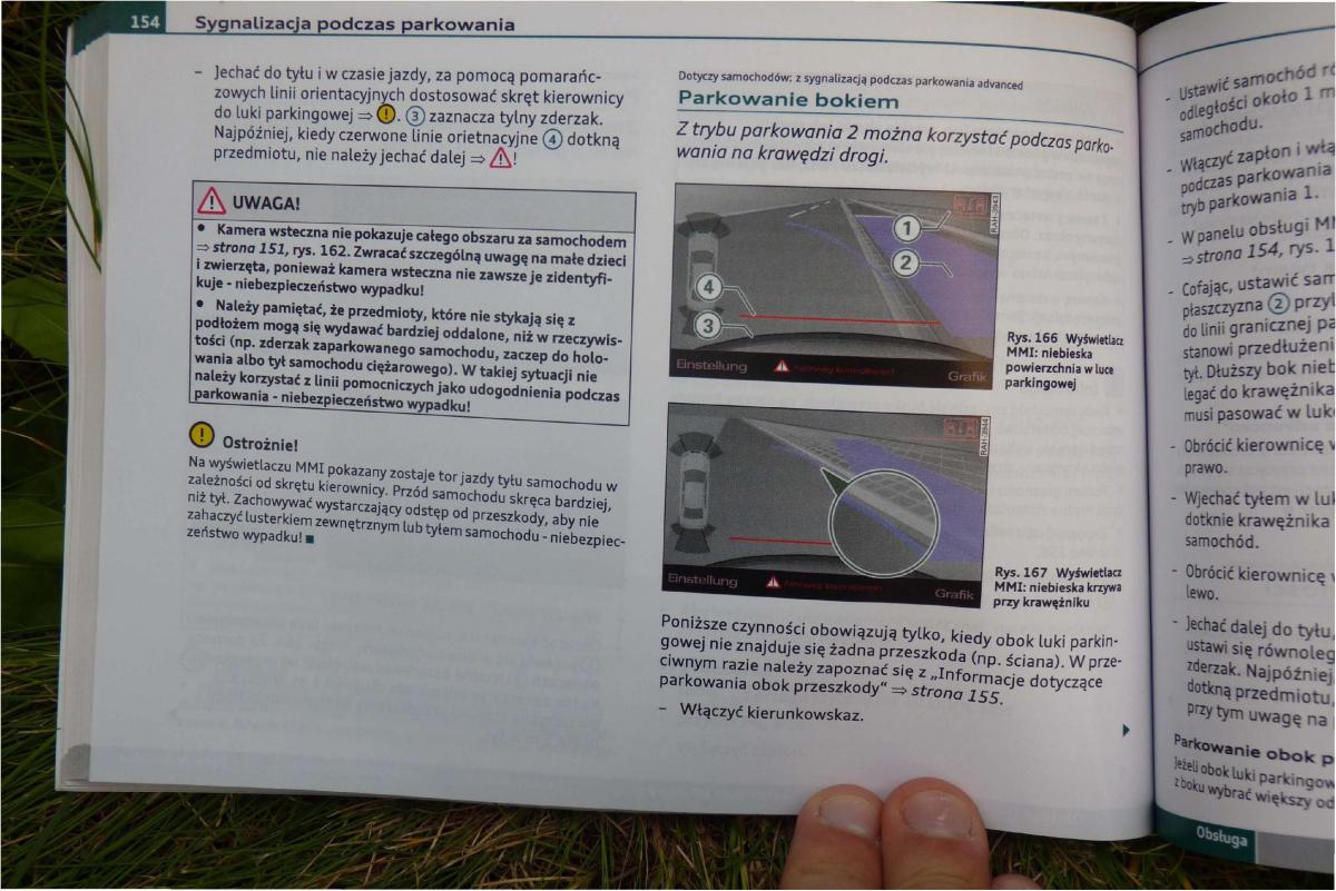 Audi A4 B8 instrukcja obslugi / page 156