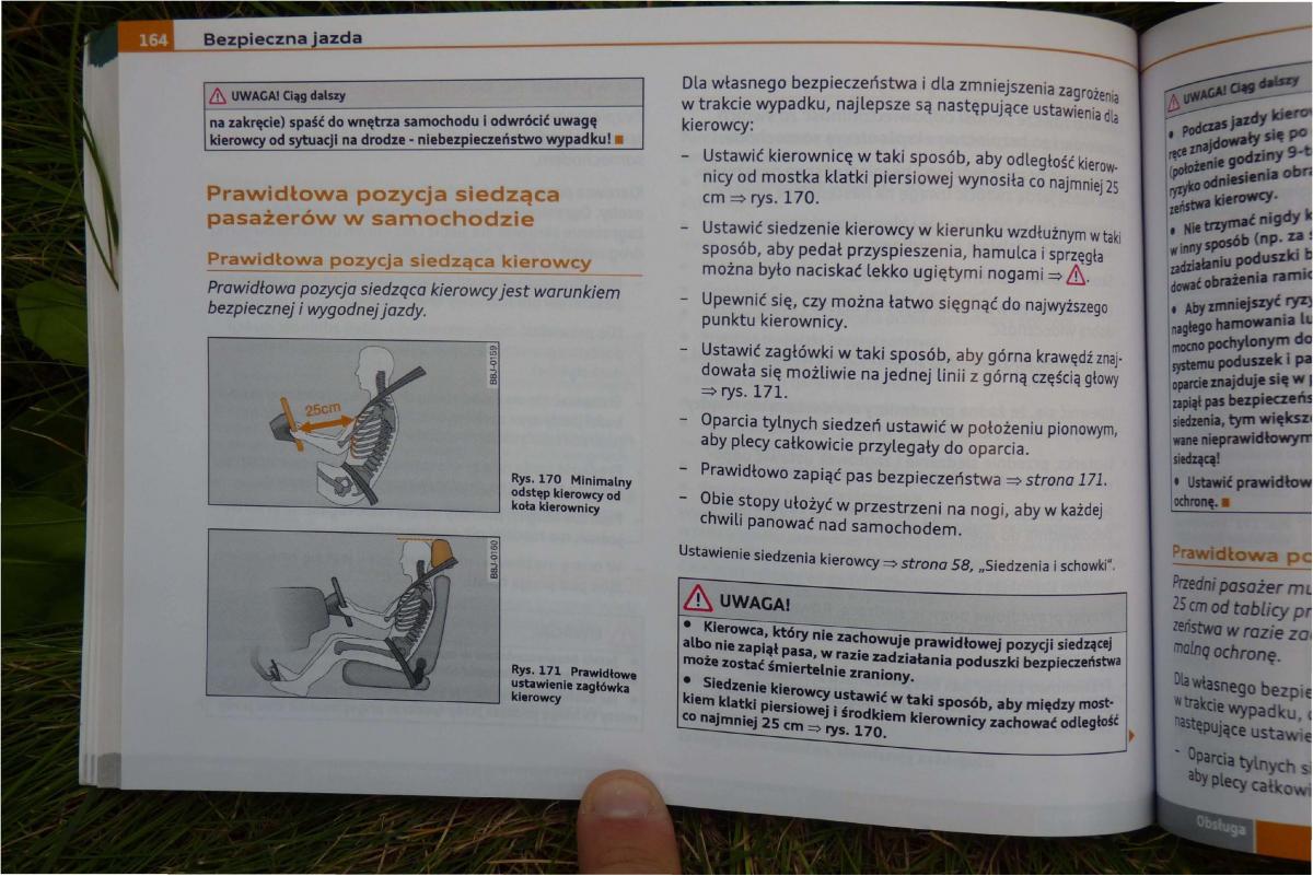 Audi A4 B8 instrukcja obslugi / page 166