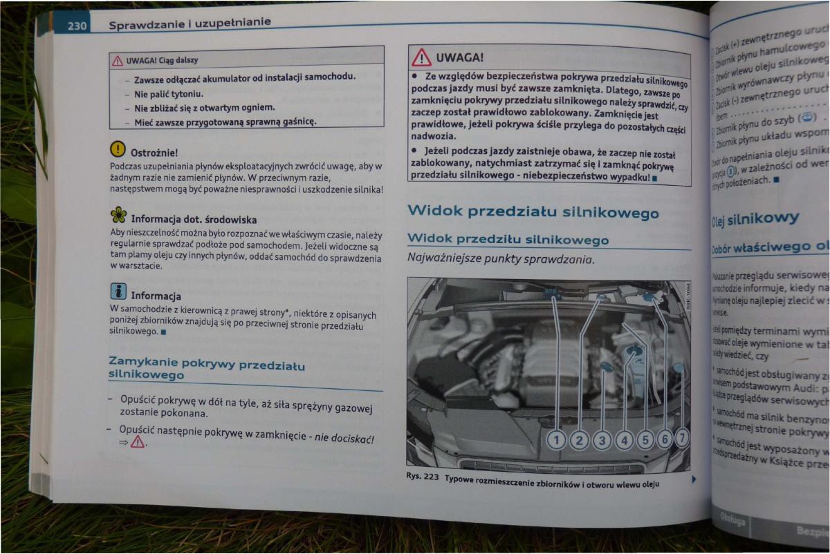 instrukcja obsługi Audi A4 B8 Audi A4 B8 instrukcja / page 232