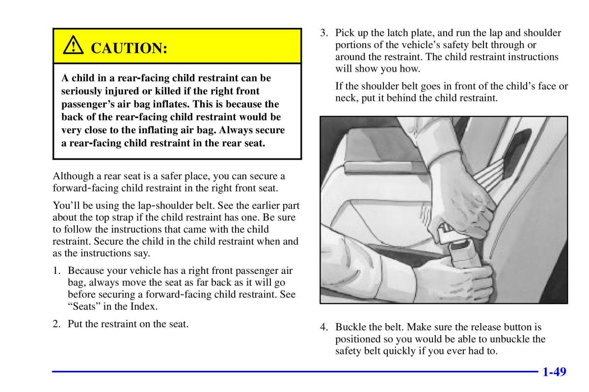 Pontiac Sunfire owners manual / page 61