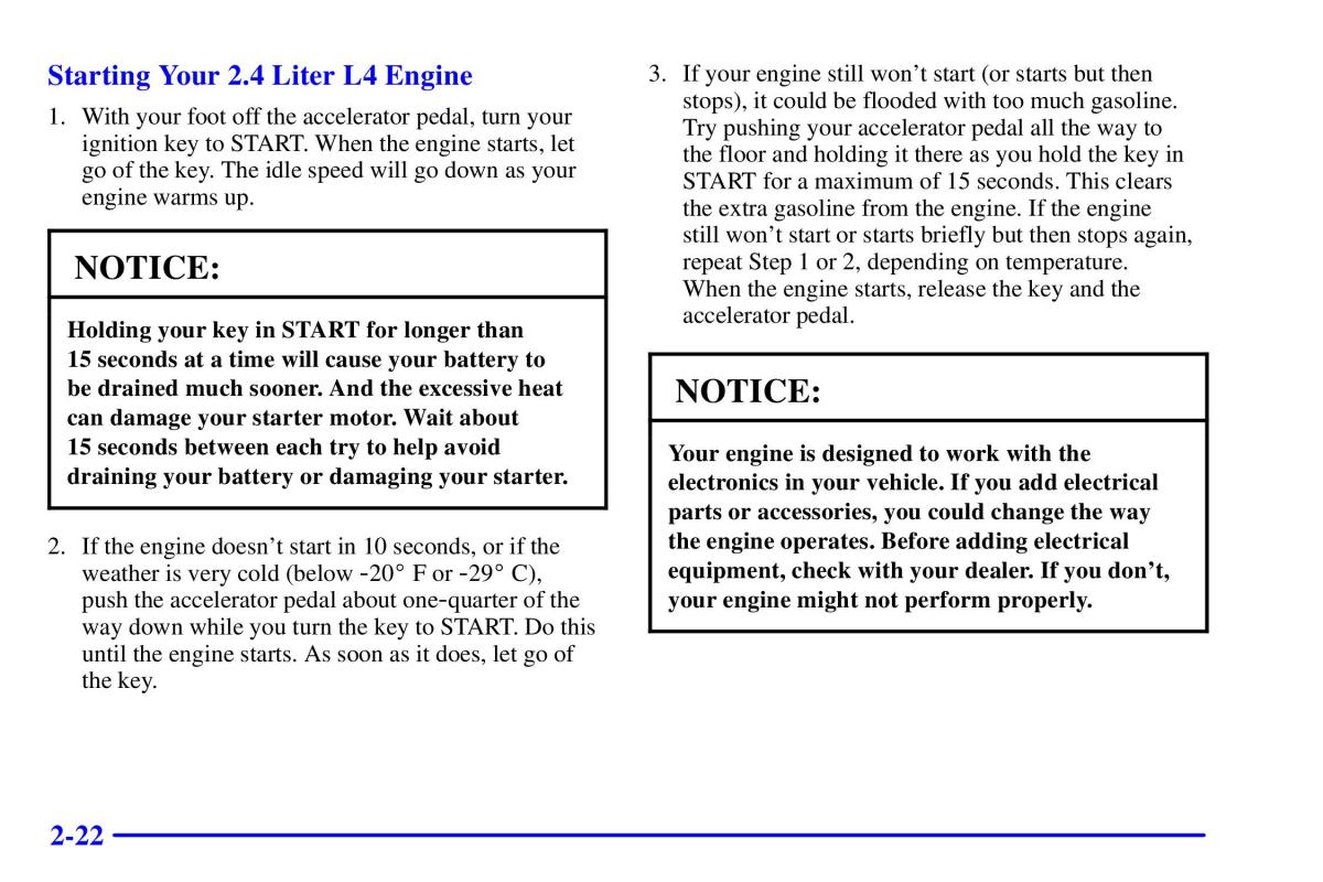 Pontiac Sunfire owners manual / page 88