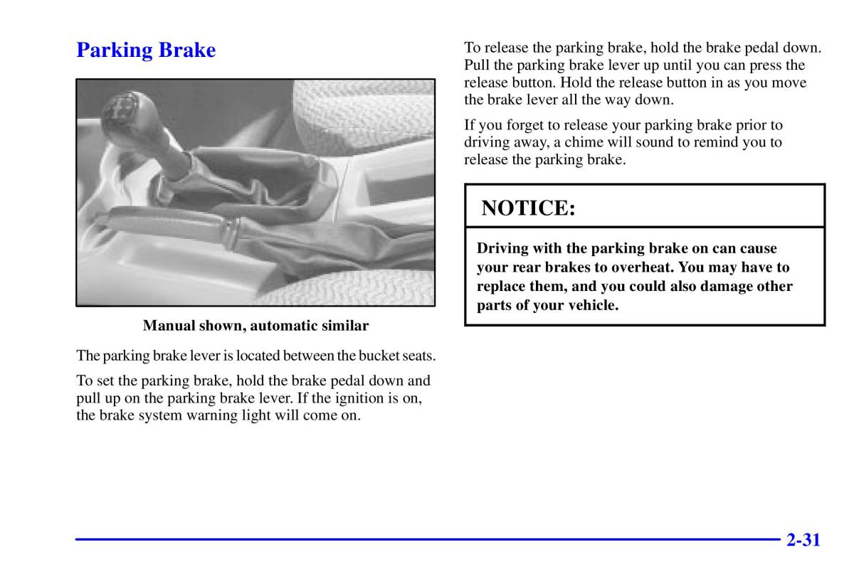 Pontiac Sunfire owners manual / page 97