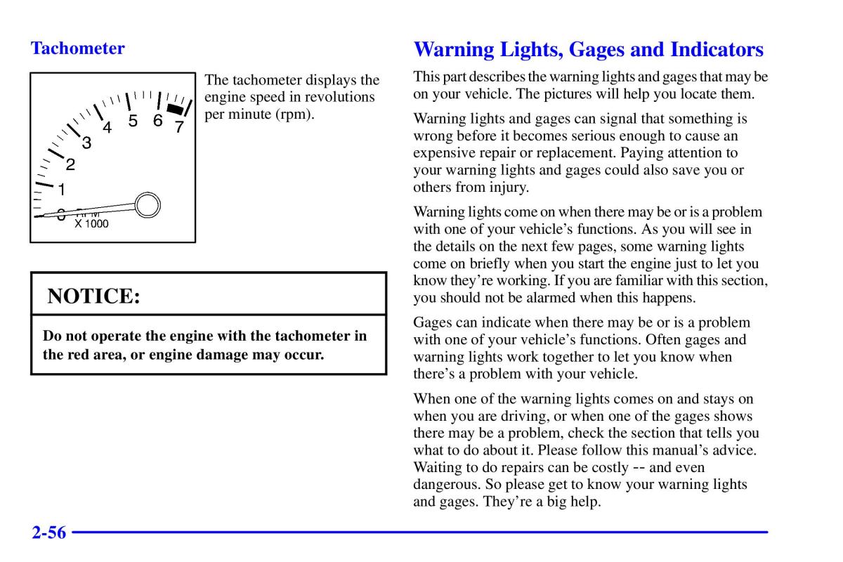 Pontiac Sunfire owners manual / page 122