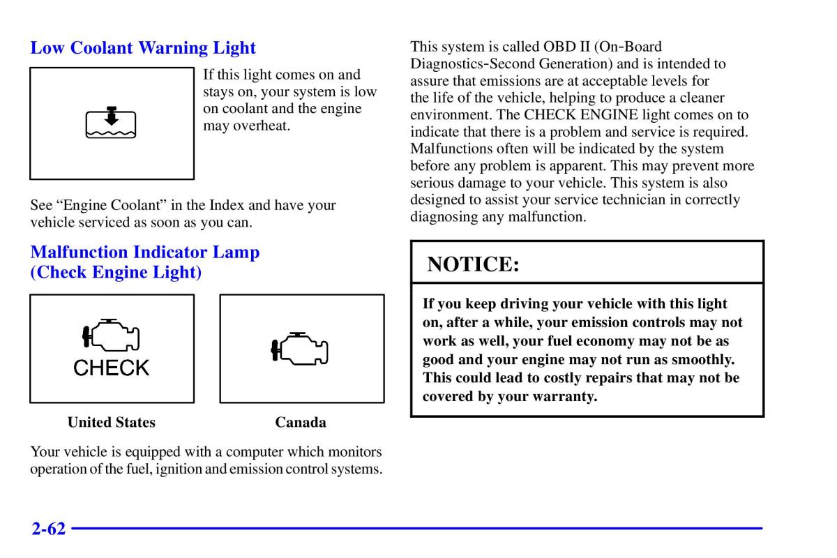 Pontiac Sunfire owners manual / page 128