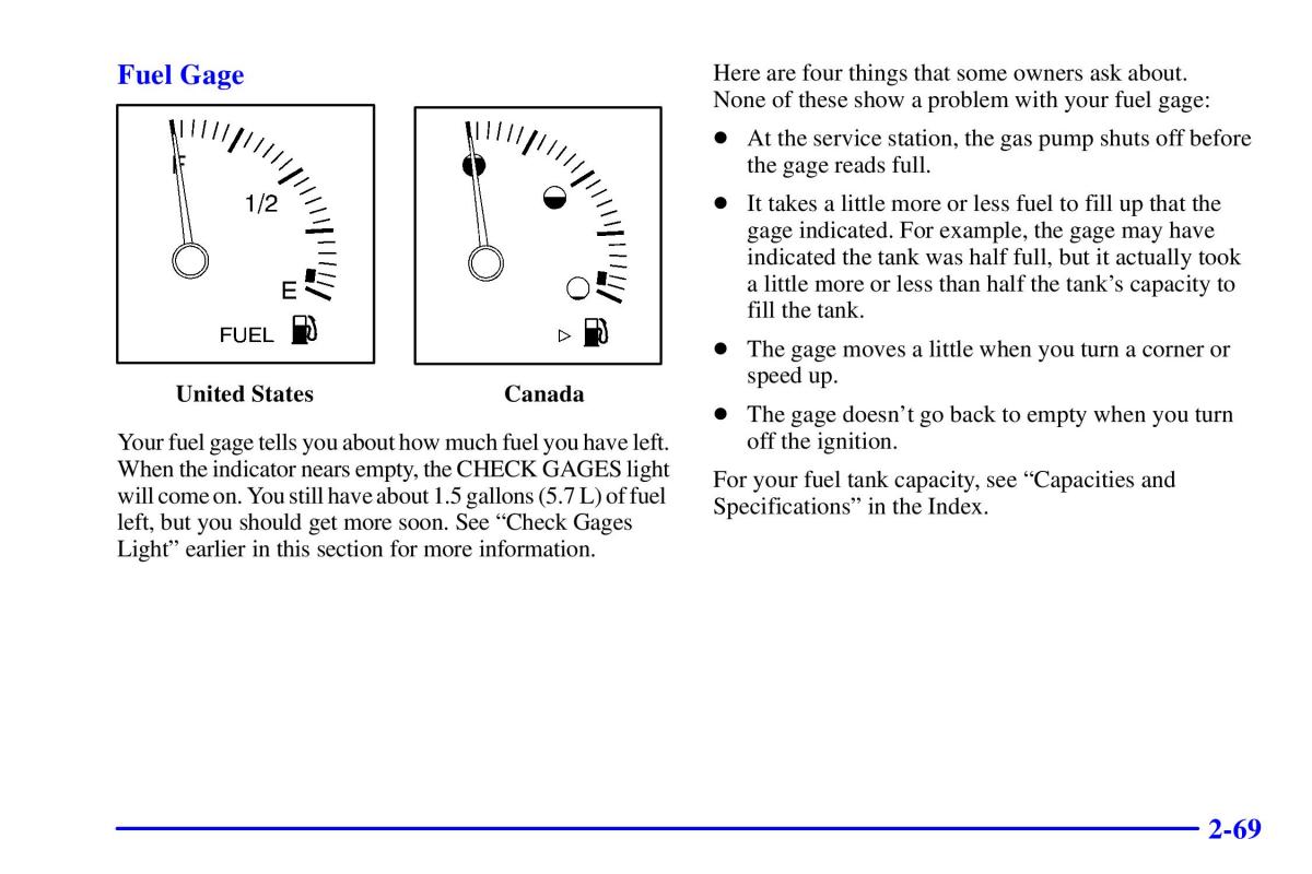 Pontiac Sunfire owners manual / page 135