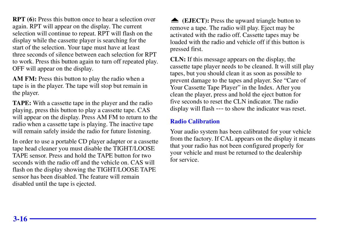 Pontiac Sunfire owners manual / page 151