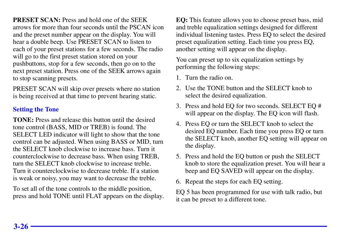 Pontiac Sunfire owners manual / page 161