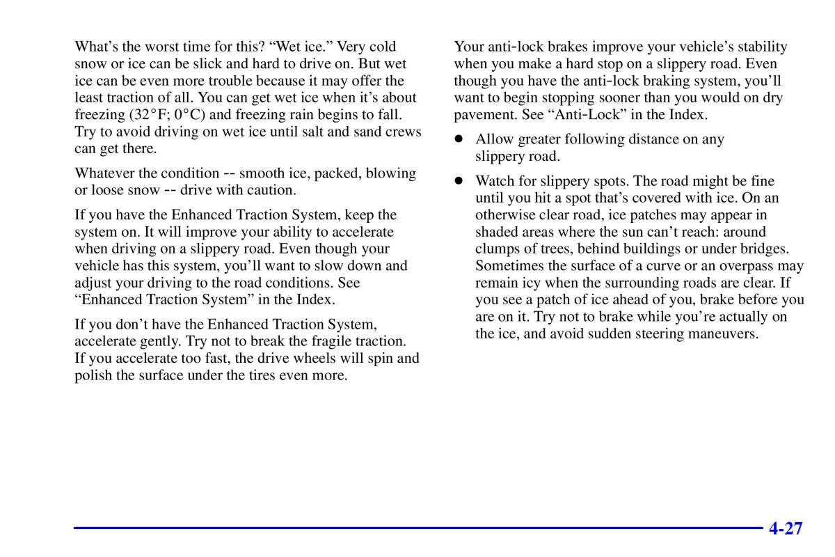 Pontiac Sunfire owners manual / page 200