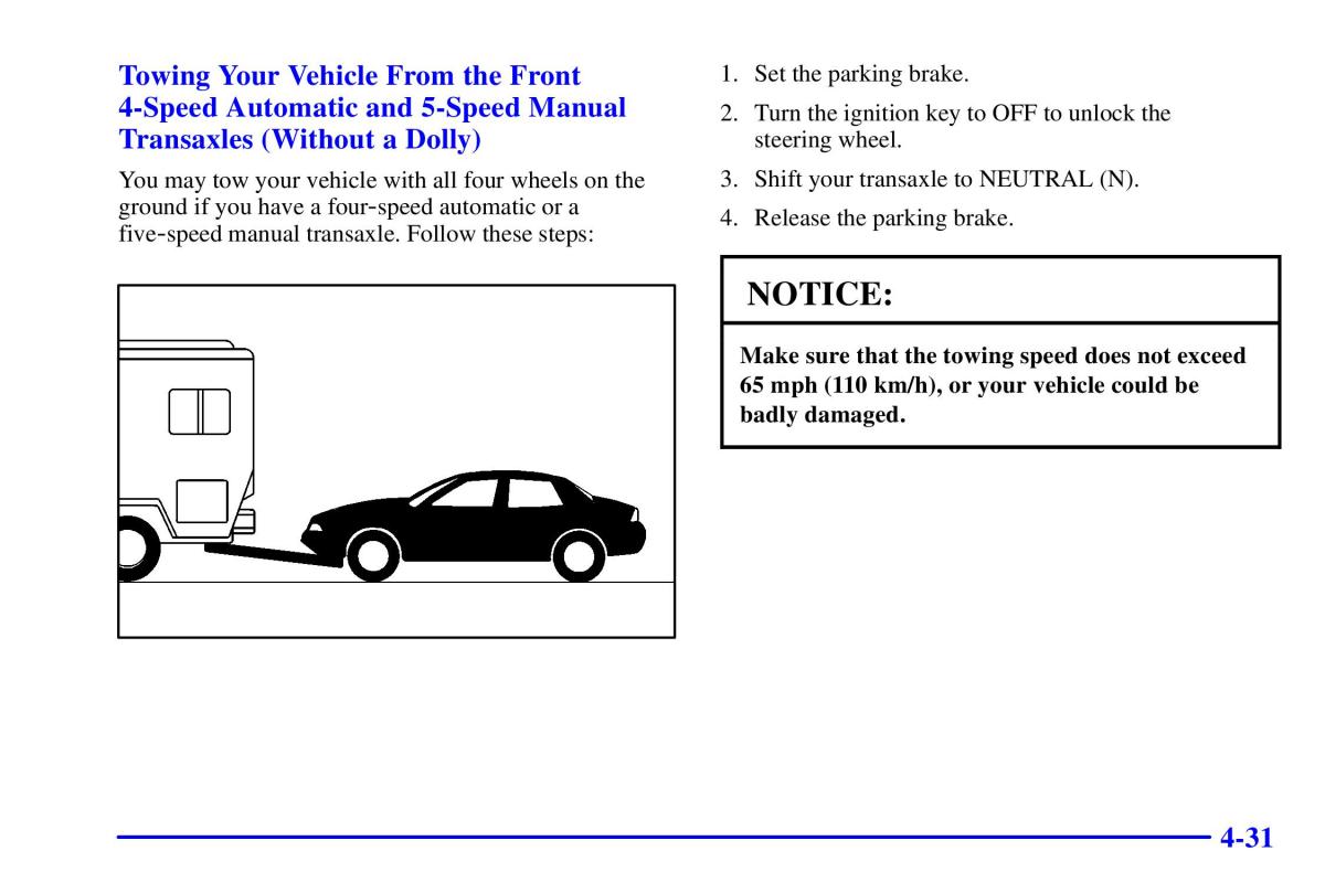 Pontiac Sunfire owners manual / page 204