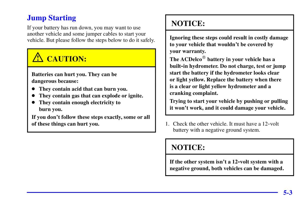 Pontiac Sunfire owners manual / page 218